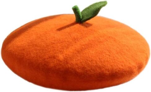 Yuri Japan Fruits Orange Peach Beret Cute Lolita Girl Hat Painter Cap Accessories for Women Gift in Saudi Arabia