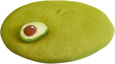Yuri Japan Fruits Orange Peach Beret Cute Lolita Girl Hat Painter Cap Accessories for Women Gift in Saudi Arabia
