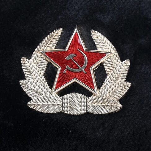 Classic Soviet Special Troops Mens Boys Military Army Style Berets Hats Faux Leather Trim Wool Beret One Size Fits Most in Saudi Arabia