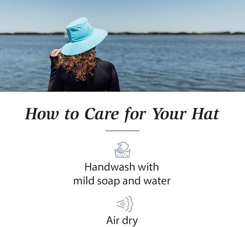 Wallaroo Hat Company – Women’s Aqua Hat – UPF 50+ Sun Protection, Packable Design Featuring Chin Strap for Medium Crown Sizes in Saudi Arabia