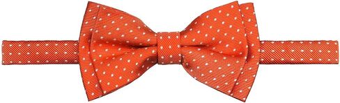 Retreez Dual Color Mini Polka Dots Woven Microfiber Pre-tied Boy's Bow Tie in Saudi Arabia