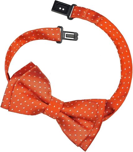 Retreez Dual Color Mini Polka Dots Woven Microfiber Pre-tied Boy's Bow Tie in Saudi Arabia
