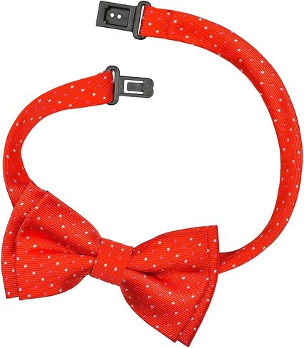 Retreez Dual Color Mini Polka Dots Woven Microfiber Pre-tied Boy's Bow Tie in Saudi Arabia