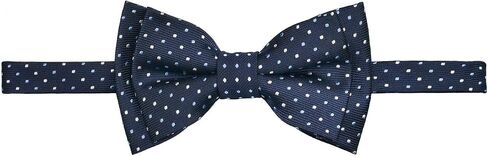 Retreez Dual Color Mini Polka Dots Woven Microfiber Pre-tied Boy's Bow Tie in Saudi Arabia