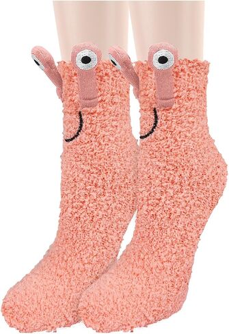 Benefeet Sox Womens Girls Fuzzy Socks with Grips Soft Fluffy Slipper Socks Cute Cozy Winter Socks Christmas Halloween Gifts in Saudi Arabia