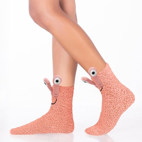 Benefeet Sox Womens Girls Fuzzy Socks with Grips Soft Fluffy Slipper Socks Cute Cozy Winter Socks Christmas Halloween Gifts in Saudi Arabia