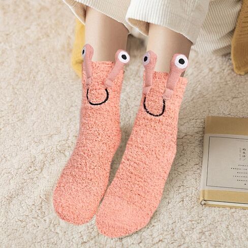 Benefeet Sox Womens Girls Fuzzy Socks with Grips Soft Fluffy Slipper Socks Cute Cozy Winter Socks Christmas Halloween Gifts in Saudi Arabia