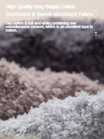 NeVka Ventilation & Deodorization Men's Cozy Warm Socks Fuzzy & Fluffy 5 Pairs Thickening Breathable for Ultimate Comfort! in Kuwait