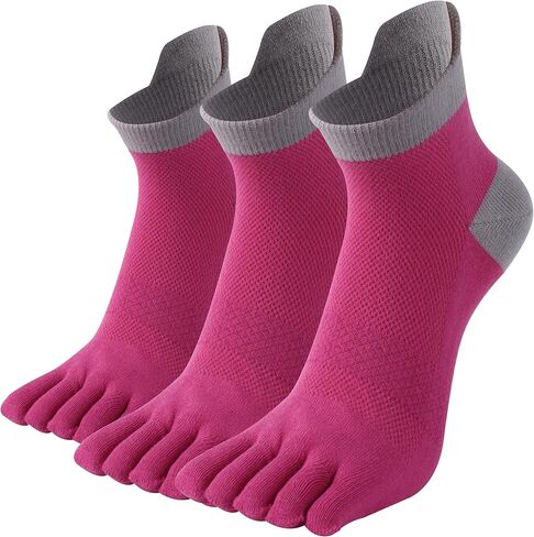 جوارب SPST لأصابع القدم للرجال والنساء، جوارب Coolmax للكاحل بخمسة أصابع، جوارب رياضية للجري، 3 أزواج in Saudi Arabia