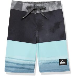Quiksilver Boys' Surfsilk Five 0 14 Boardshort Swim Trunk Bathing Suit