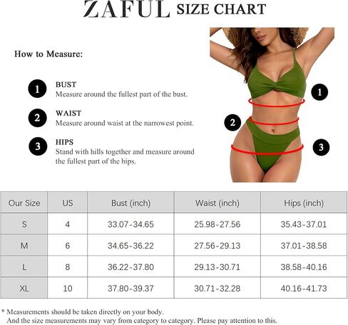 ZAFUL النساء بيكيني مجموعات متقاطع الظهر ثوب السباحة عقدة الجبهة قطعتين ملابس السباحة ثونغ صفيق مجموعة ملابس السباحة in Saudi Arabia