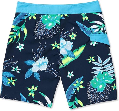 Volcom Boy's Mod Sunriser Floral (Big Kids) Navy 27 (14 Big Kids) in Saudi Arabia