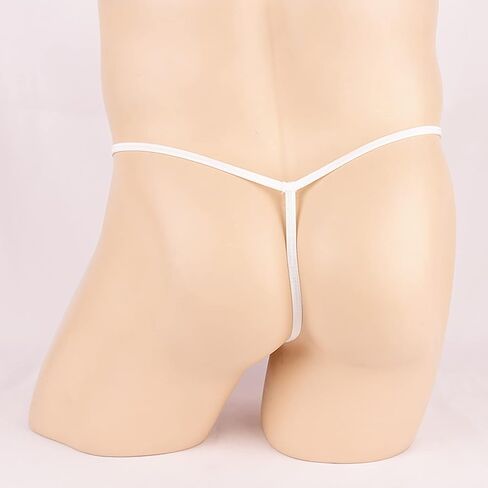 ENGKELAI Men's novel thong, pig head creative cartoon fun underwear, fun White in Kuwait