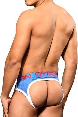 Andrew Christian SHOW-IT® Sports Mesh Locker Room Jock/White in Saudi Arabia