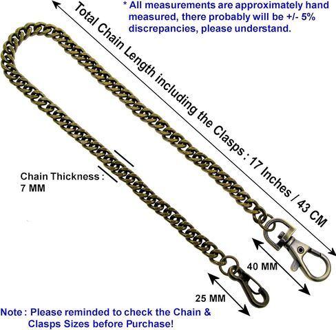 سلسلة ساعات الجيب ألبرت سلسلة جونميتال اللون الأسود الكوبي سلسلة ربط كبح مع مشبك جراد البحر دوار FC66 in Kuwait