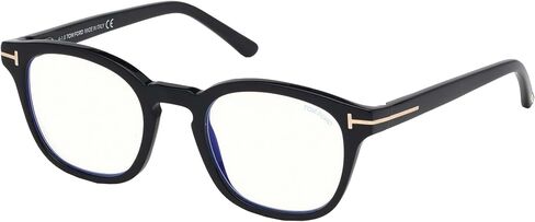 Eyeglasses Tom Ford FT 5532 -B 01V shiny black/blue, 49-21-140 in Saudi Arabia