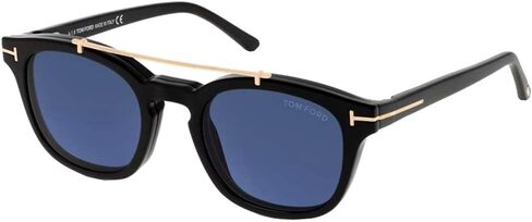 Eyeglasses Tom Ford FT 5532 -B 01V shiny black/blue, 49-21-140 in Saudi Arabia