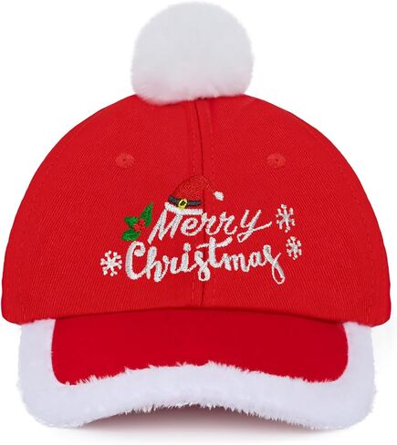 مطرزة عيد ميلاد سعيد قبعة مطرزة عيد الميلاد قبعة التطريز عيد الميلاد قبعة بيسبول لصبي النساء in Kuwait