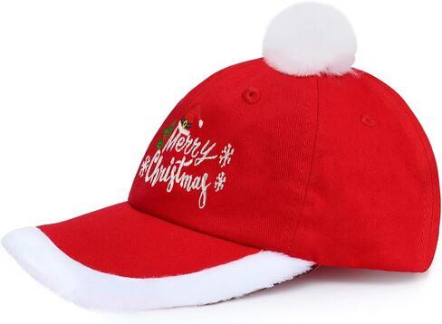 مطرزة عيد ميلاد سعيد قبعة مطرزة عيد الميلاد قبعة التطريز عيد الميلاد قبعة بيسبول لصبي النساء in Kuwait