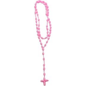 Caiyao Lightweight Catholic Knotted Rosary Cross Long String Necklace for Women Durable Braided Long Knotted Cord Rope Strand Twine Cross Spiritual Necklace Teen Girls Boys Keepsake Gift, 20 Inches in Kuwait