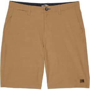 Billabong Boy's Crossfire Solid Hybrid Walkshorts (Big Kids) in Kuwait