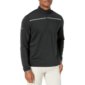 بلوفر رجالي Callaway Golf بشريط طويل الأكمام 1/4 بسحاب in Saudi Arabia