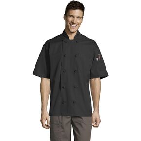 Uncommon Threads Antigua Chef Coat Ss W/mesh