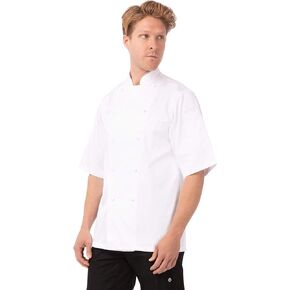 Chef Works Unisex Capri Premium Cotton Chef Coat