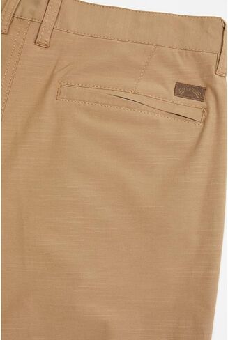 Billabong Boy's Crossfire Solid Hybrid Walkshorts (Big Kids) in Kuwait
