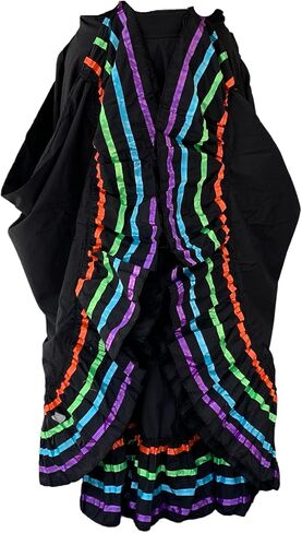 Kids and Womens Folklorico Half Cirlce Skirts, Falda Profesional de Medio Vuelo, Womens and Kids Skirt One Size Waist in Saudi Arabia
