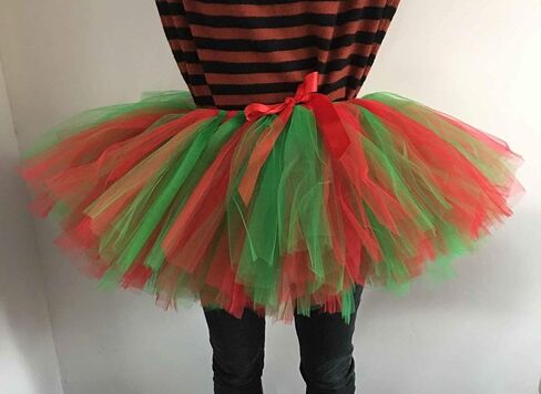 توتو دريمز فستان عيد الميلاد قزم زي للنساء أحمر أخضر توتو التنانير الكبار عيد الميلاد زينة عيد الميلاد الهدايا in Kuwait