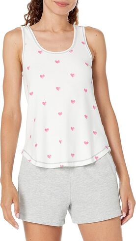 PJ Salvage womens Loungewear Bright Stars & Brave Hearts Tank Pajama Top in Kuwait