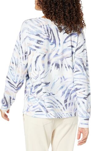 PJ Salvage Women's Loungewear Peachy Party Long Sleeve Top in Saudi Arabia