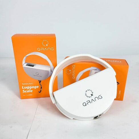 QRANG Luggage Scale Qgram : Battery-Free, Accurate, and Portable Digital Hanging Baggage Scale for Travel, Suitcase Weight Scale, 110lbs/50kg in Saudi Arabia