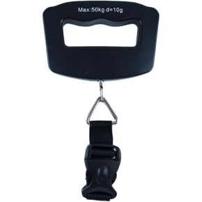 Kenhihi Portable Travel Luggage Electronic Scale, Digital LCD Hanging Box Weighing Scale 110 pounds/50 kilograms, Fishing, Luggage, Gifts (Hooks) in Kuwait
