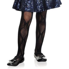Angelina Girls Bow Tie Lace Pantyhose (6-Pack) in Kuwait