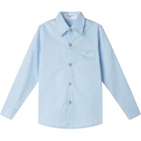 Mud Kingdom Boys Long Sleeve Button Down Woven Shirt Cute Plaid Spring Fall