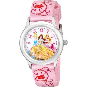 Disney Kids' W001803 Princesses Stainless Steel Time Teacher Watch in Kuwait