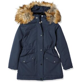 URBAN REPUBLIC Girls Heavyweight Ballistic Anorak Fur Jacket