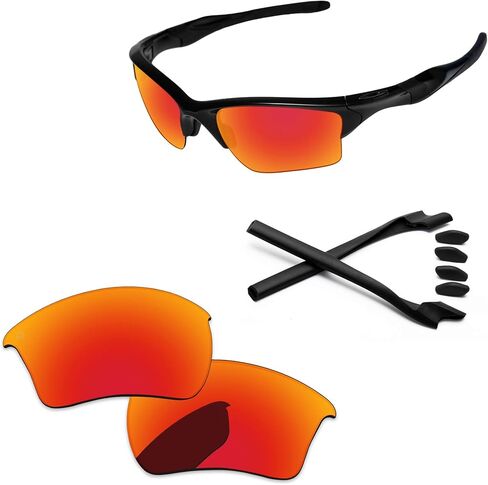 PapaViva Replacement Lenses & Rubber Kits for Oakley Half Jacket 2.0 XL OO9154 in Saudi Arabia