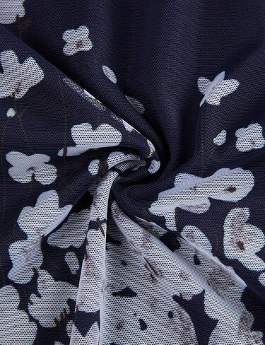 بلوزات نسائية شبكية مكشكشة من Cestyle - بلوزات فضفاضة واسعة بأكمام 3/4 in Kuwait