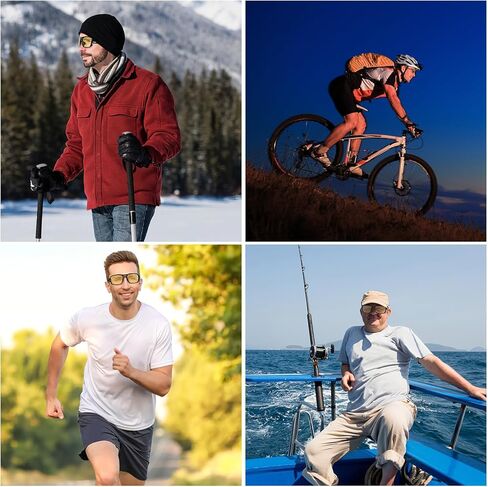 نظارات للرؤية الليلية من ال بي اس ايه اف بي، نظارات قيادة ليلية مستقطبة للرجال والنساء، تقلل الوهج وتعزز الرؤية in Kuwait