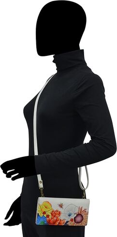 محفظة آنا باي أنوشكا للنساء من أنوشكا من الجلد الطبيعي على محفظة خيط على خيط, One Size in Saudi Arabia