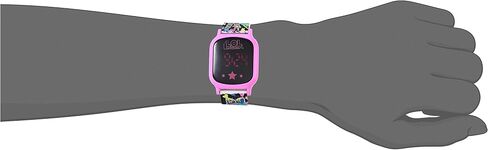 Accutime L.O.L. Surprise Kids' Touch LED Digital Watch, with Character Details on Watch Band Model: LOL4338AZ in Saudi Arabia
