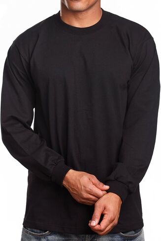 PRO 5 Super Heavy Mens Long Sleeve T-Shirt in Kuwait