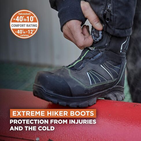 RefrigiWear Men’s Extreme Hiker Boots – Waterproof Winter Work Boots for Men in Saudi Arabia