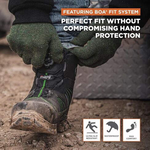 RefrigiWear Men’s Extreme Hiker Boots – Waterproof Winter Work Boots for Men in Saudi Arabia