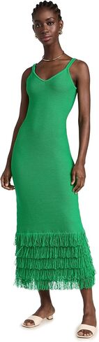 فستان AMUR النسائي من Decker ذو شراشيب in Kuwait