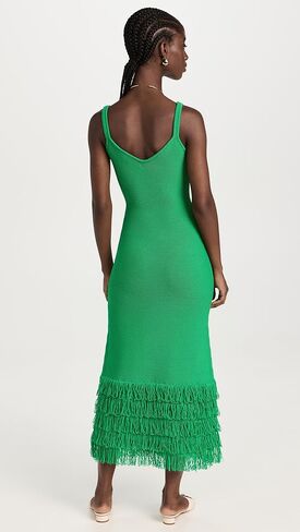 فستان AMUR النسائي من Decker ذو شراشيب in Kuwait