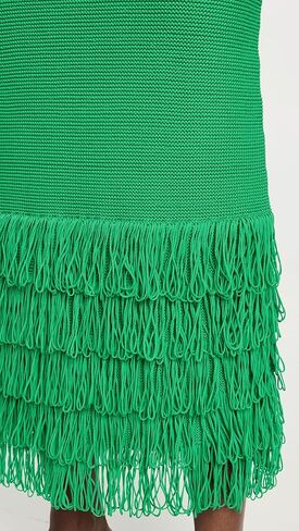 فستان AMUR النسائي من Decker ذو شراشيب in Kuwait